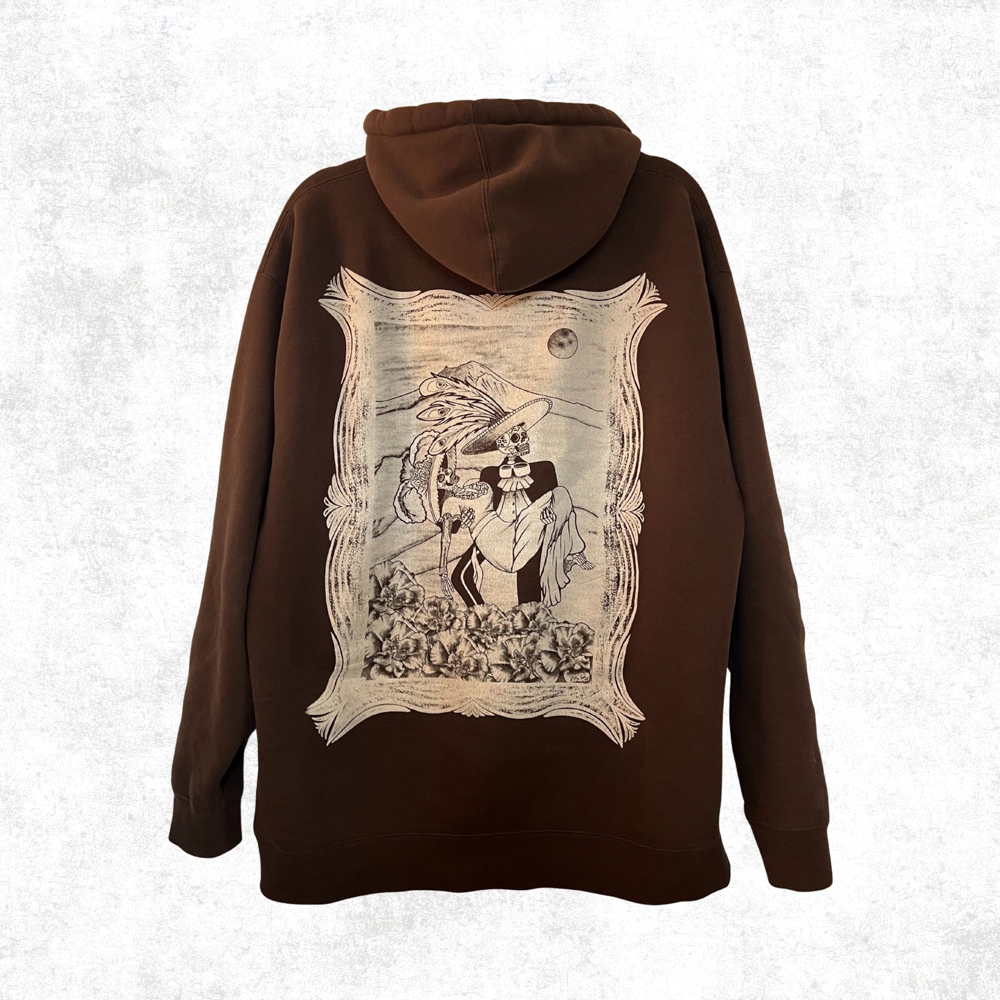 Leyenda de los Volcanes Hoodie by Inky