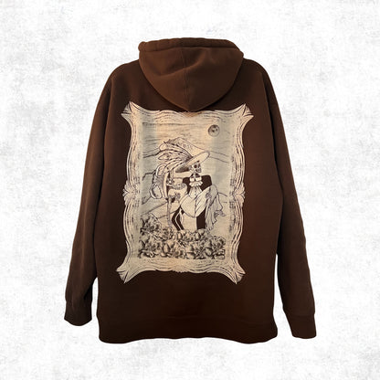 Leyenda de los Volcanes Hoodie by Inky