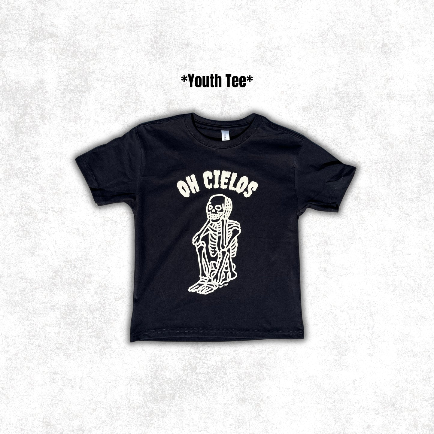 "Oh Cielos" Yth Tee by Inky Teesy